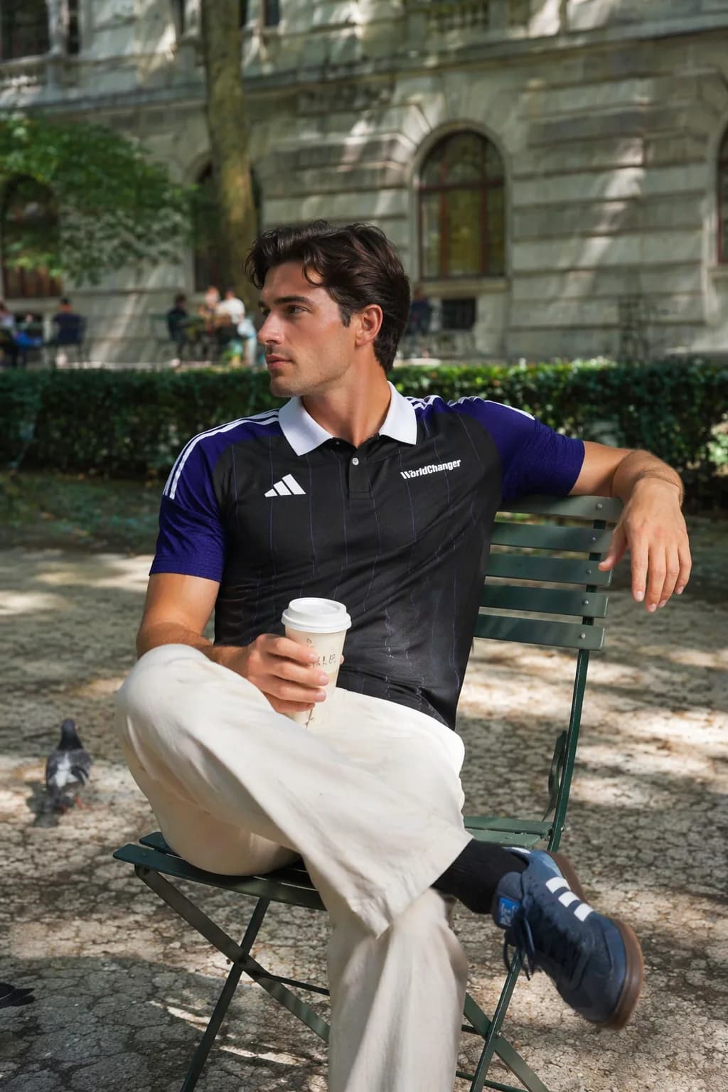 adidas × WorldChanger — Heritage Polo