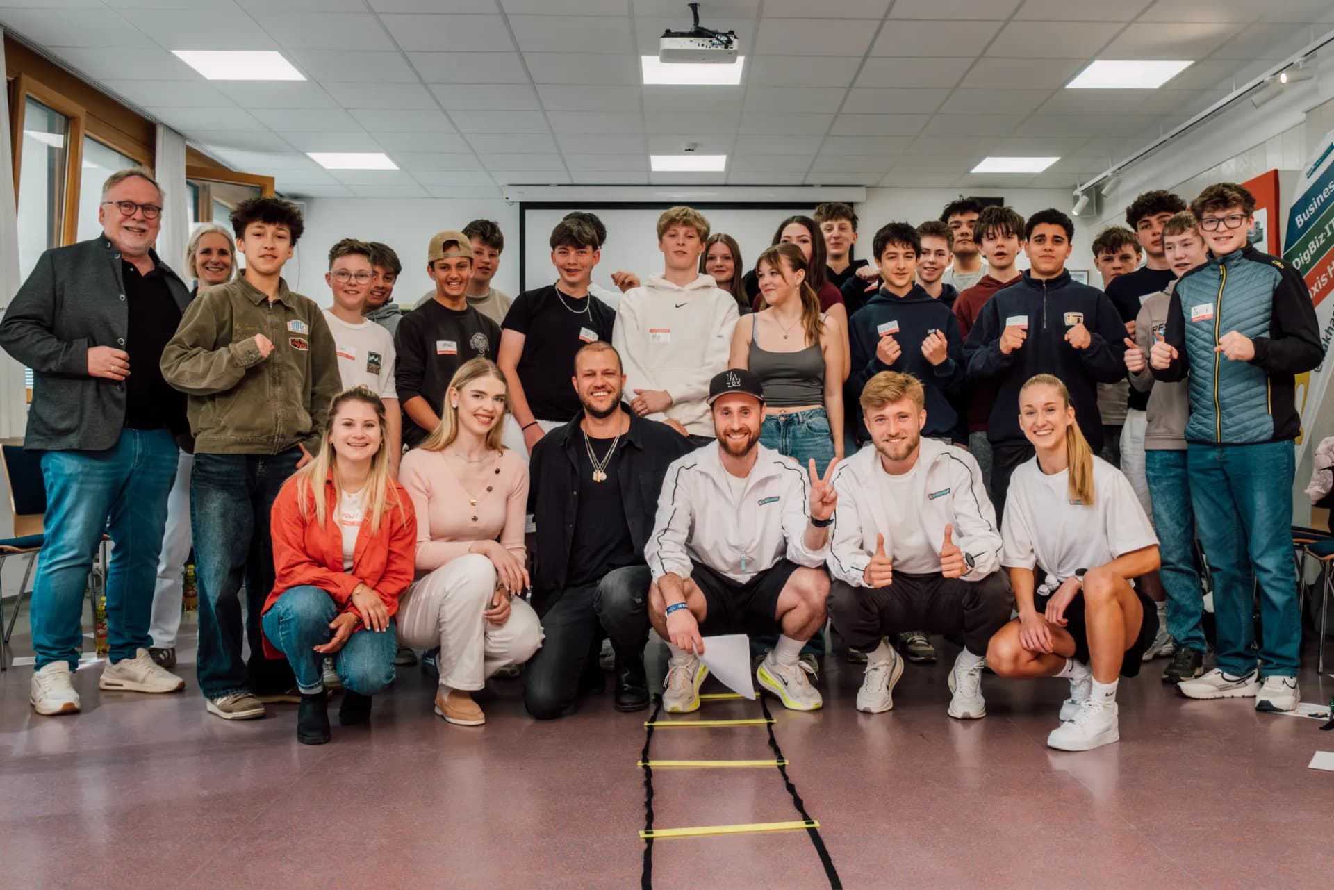 Gruppenfoto nach dem Modul
