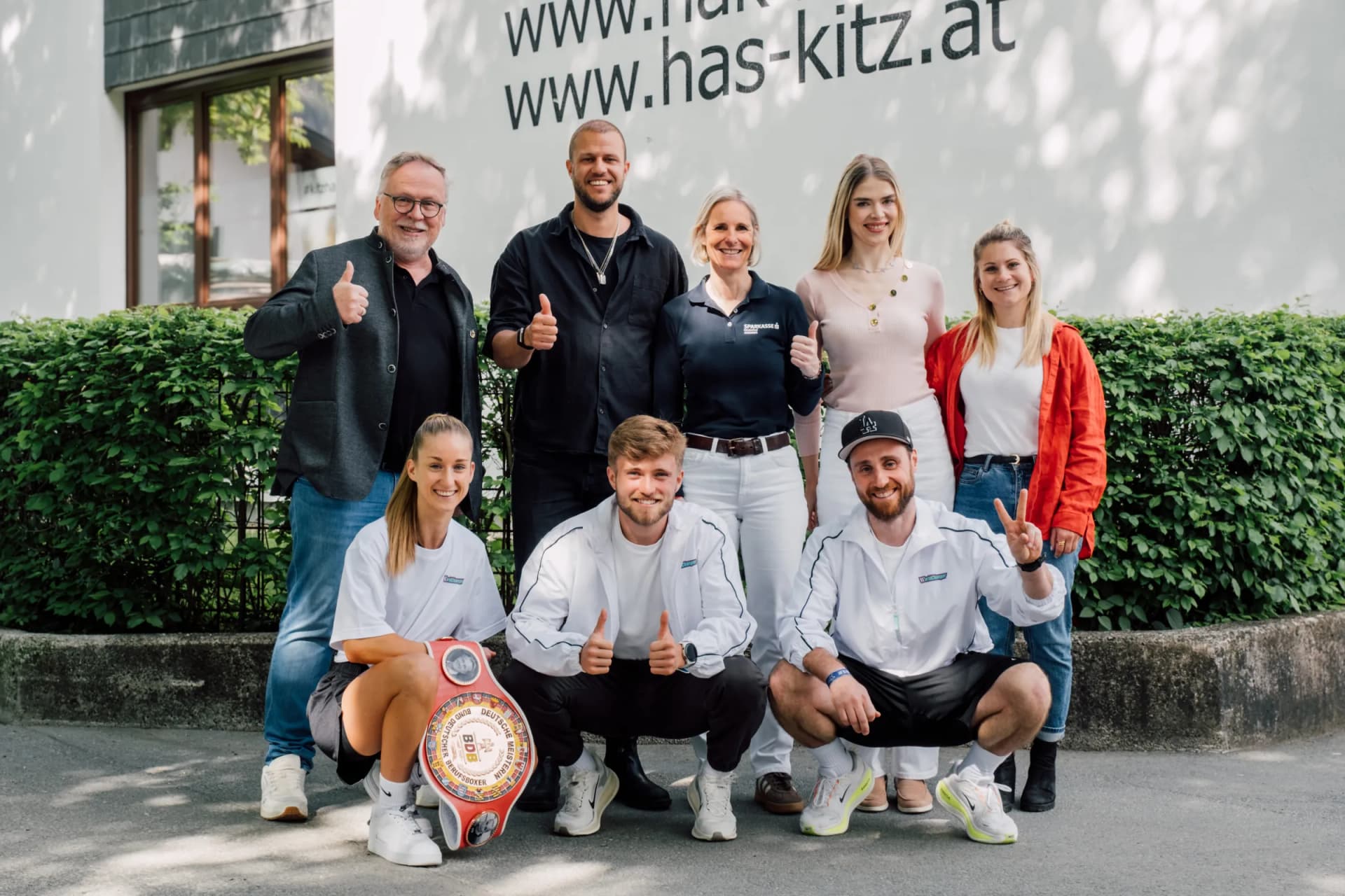 Worldchanger Role-Model-Team beim Pilot-Modul